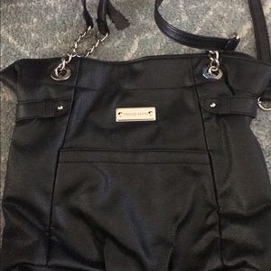 Franco Sarto black leather purse